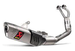 AKRAPOVIC YZF-R7 フルエキゾースト レーシングライン チタン JMCA S-Y7R11-HAPTJP