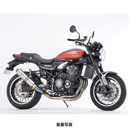 r's gear（アールズギア ）　Z900RS/CAFE ワイバンクラシック Rフルエキゾースト マフラー UPタイプ チタンポリッシュ　WK31-EUTI