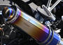 r's gear（アールズギア ）　Z900RS/CAFE ワイバンクラシック Rフルエキゾースト マフラー Sタイプ チタンドラッグブルー　WK31-ESDB