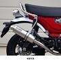 WR'S HONDA DAX125　ダウンタイプ ショートオーバルフルエキゾースト（ステンレス）　LA1190JM