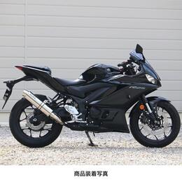 WR'S　YAMAHA YZF-R25('22-)/MT-25('22-)　ラウンド スリップオンマフラー（ステンレス）　BF2270JM