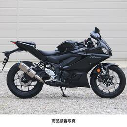 WR'S　YAMAHA YZF-R25('22-)/MT-25('22-)　SS-OVALスリップオンマフラー（ソリッドチタン）　SK2270JM