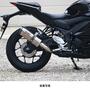 WR'S　YAMAHA YZF-R25('22-)/MT-25('22-)　SS-OVALスリップオンマフラー（ソリッドチタン）　SK2270JM