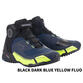 BLACK DARK BLUE YELLOW FLUO