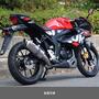 WR'S　GSX-R125/GSX-S125　ST-OVALフルエキゾーストマフラー（ソリッドチタン） LV3140JM