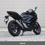 WR'S　YAMAHA YZF-R25('22-)/MT-25('22-)　S.O.Vショートオーバルスリップオンマフラー（ソリッドチタン）　NV2270JM