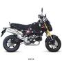 スペシャルパーツ武川　HONDA GROM　テーパーコーンマフラー（アップスタイル） 04-02-0387