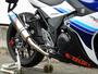 WR'S　SUZUKI GSX250R　SLIP-ON ラウンドチタンサイレンサー（焼き色）　BK3220JM