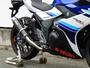 WR'S　SUZUKI GSX250R　SLIP-ON ラウンドカーボンサイレンサー　BC3220JM