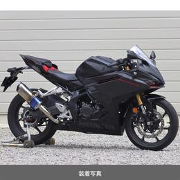 WR'S　HONDA CBR250RR('23-)　SS-OVAL TITAN（焼き色） スリップオンマフラー　SB1245JM