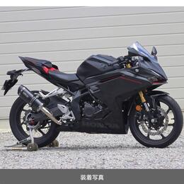 WR'S　HONDA CBR250RR('23-)　SS-OVAL F-BLACK TITAN スリップオンマフラー　SF1245JM