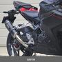 WR'S　HONDA CBR250RR('23-)　SS-OVAL F-BLACK TITAN スリップオンマフラー　SF1245JM