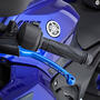 ワイズギア YAMAHA R15 R125 アジャスタブルクラッチレバー ブルー Q5KATVY82301