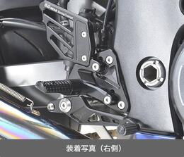 アールズギア　SUZUKI Hayabusa ライディングステップ（ブラック）　AC01-0200-BK