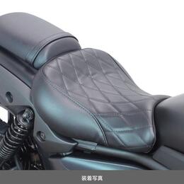 スペシャルパーツ武川　Kawasaki  エリミネーター　クッションシートカバー(ダイヤモンドステッチ/ブラック) フロントシート用　09-11-0351