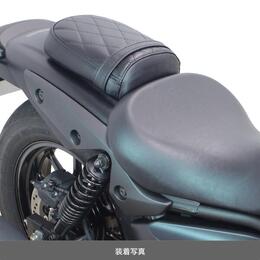 スペシャルパーツ武川　Kawasaki エリミネーター　クッションシートカバー(ダイヤモンドステッチ/ブラック) リアシート用　09-11-0352