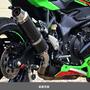WR'S　Kawasaki ZX-25R SE ('23-)　SLIP-ON ラウンドカーボンサイレンサー BC4280JM