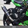 WR'S　Kawasaki ZX-25R SE ('23-)　SLIP-ON ラウンドカーボンサイレンサー BC4280JM