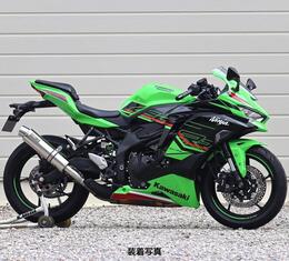 WR'S　Kawasaki ZX-4R SE/ZX-4RR ラウンドタイプSLIP-ONマフラー（ステンレス） BF4440JM