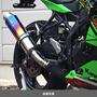 WR'S　Kawasaki ZX-4R SE/ZX-4RR ラウンドタイプSLIP-ONマフラー（焼き色チタン） BK4440JM