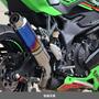 WR'S　Kawasaki ZX-4R SE/ZX-4RR ラウンドタイプSLIP-ONマフラー（焼き色チタン） BK4440JM