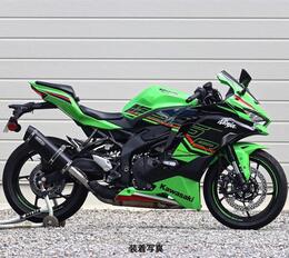 WR'S Kawasaki ZX-25R SE ('23-) SS-OVAL F-BLACKチタンスリップオン