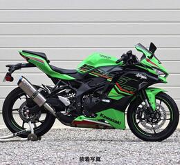 WR'S　Kawasaki ZX-25R SE ('23-)　SS-OVAL ソリッドチタンスリップオンマフラー SK4280JM