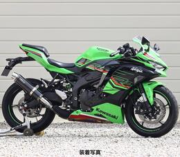 WR'S　Kawasaki ZX-4R SE/ZX-4RR ラウンドタイプSLIP-ONマフラー（カーボン） BC4440JM