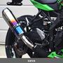 WR'S　Kawasaki ZX-4R SE/ZX-4RR　SS-OVAL 焼き色チタンスリップオンマフラー SB4440JM