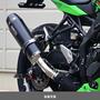 WR'S　Kawasaki ZX-4R SE/ZX-4RR　SS-OVAL F-BLACK チタンスリップオンマフラー SF4440JM