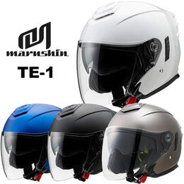 Marushin（マルシン）　JE-1 インナーバイザー装備ジェットヘルメット