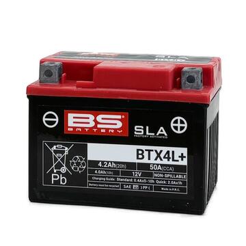 BS BATTERY　BTX4L+　高性能VRLA（制御弁式密閉）バッテリー