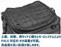 KIJIMA K3 タクティカル シートバッグ M TC06A ブラック ZK3-10006BA