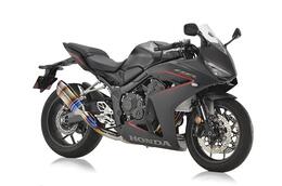 アールズギア CBR650R('19～),CB650R('19～) GP SPEC フルエキゾースト シングル チタンドラッグブルー GH58-T1SD