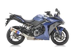アールズギア GSX-S1000GT('22～) GTスペック スリップオン チタンドラッグブルー GS19-T3SD
