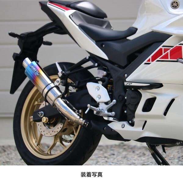ヤマハ MT-03 WR'S スリップオン ショートオーバル WR WR'S MT-25 MT-03 スリップオン ステンレスショートオーバル