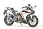 アールズギア CBR400R('19～'21,'22～'23) GPスペック Slip-On タイプS チタンドラッグブルー GH41-T3SD