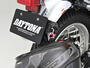 DAYTONA ダイヤルヘルメットホルダー ナンバープレートクランプタイプ 49411