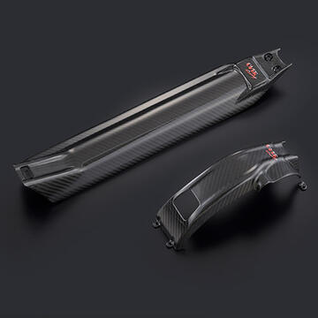 ワイズギア PAS OVER Racing カーボンバッテリー&モーターカバーSET Q5K-ORP-125-225