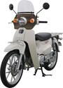 旭風防 スーパーカブ110 風防（タレ付き）  カーキ CUB-T04