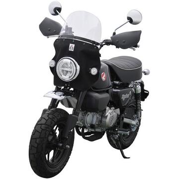 旭風防 モンキー125 風防（コーデュラ1000ブラック） MK-T03