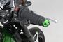 DAYTONA アルミビレット ミドルウェイトバーエンド ハイディッシュ KAWASAKI車 M8タイプ 49124