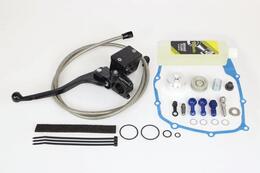 スペシャルパーツ武川 CRF110F クロスカブ ハイドロクラッチコンバージョンキット(クラッチレバー/ブラック) 02-01-0446