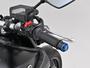DAYTONA アルミビレット ミドルウエイトバーエンド ファインカット ブルー YAMAHA車 M16タイプ 49246