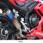 WR'S HONDA CBR400R('24-) ラウンドスリップオンマフラー（焼き色チタン） BK1470JM