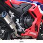 WR'S HONDA CBR400R('24-) SS-OVALショート スリップオンマフラー（ソリッドチタン） SK1470JM