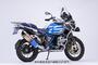 r's gear （アールスギア） 水冷R1200GS('13～'18)/GS-ADV('14～'18) R1250GS('19～’23)/GS-ADV('19～'24) リアルスペック スリップオン チタンドラッグブルー RB22-T3SD