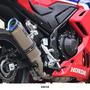 WR'S HONDA CBR400R('24-) SS-OVALロング スリップオンマフラー（ソリッドチタン） OV1470JM