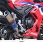WR'S HONDA CBR400R('24-) SS-OVALロング スリップオンマフラー（焼き色チタン） SV1470JM