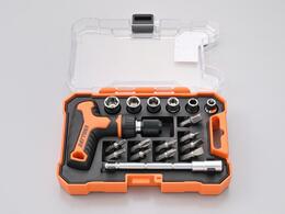 DAYTONA ミニツールセット 18ピース（ラチェットT型ハンドル付） 61361